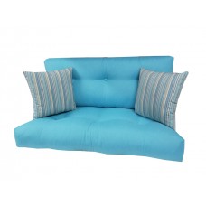 Turkuaz Renk Palet Minderi 120x80 Cm-Fitsdekor Turkuaz Renk Palet Minderi 120x80 Cm-Fitsdekor